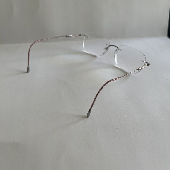Silhouette Eyeglasses Titan 7534 40 5077 Rimless Austria Frames Only Pink 19-140 - Picture 3 of 6